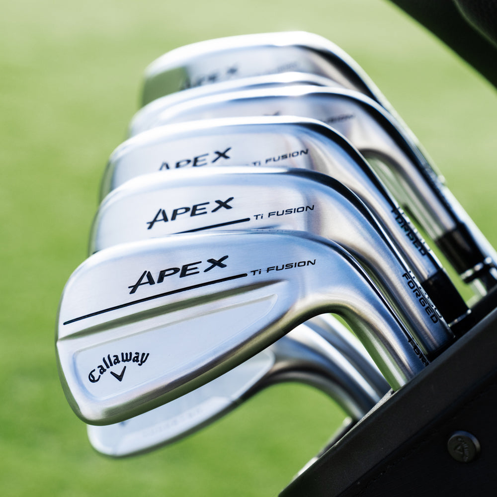Apex Ti Fusion 250 Chrome Plated Irons - Steel